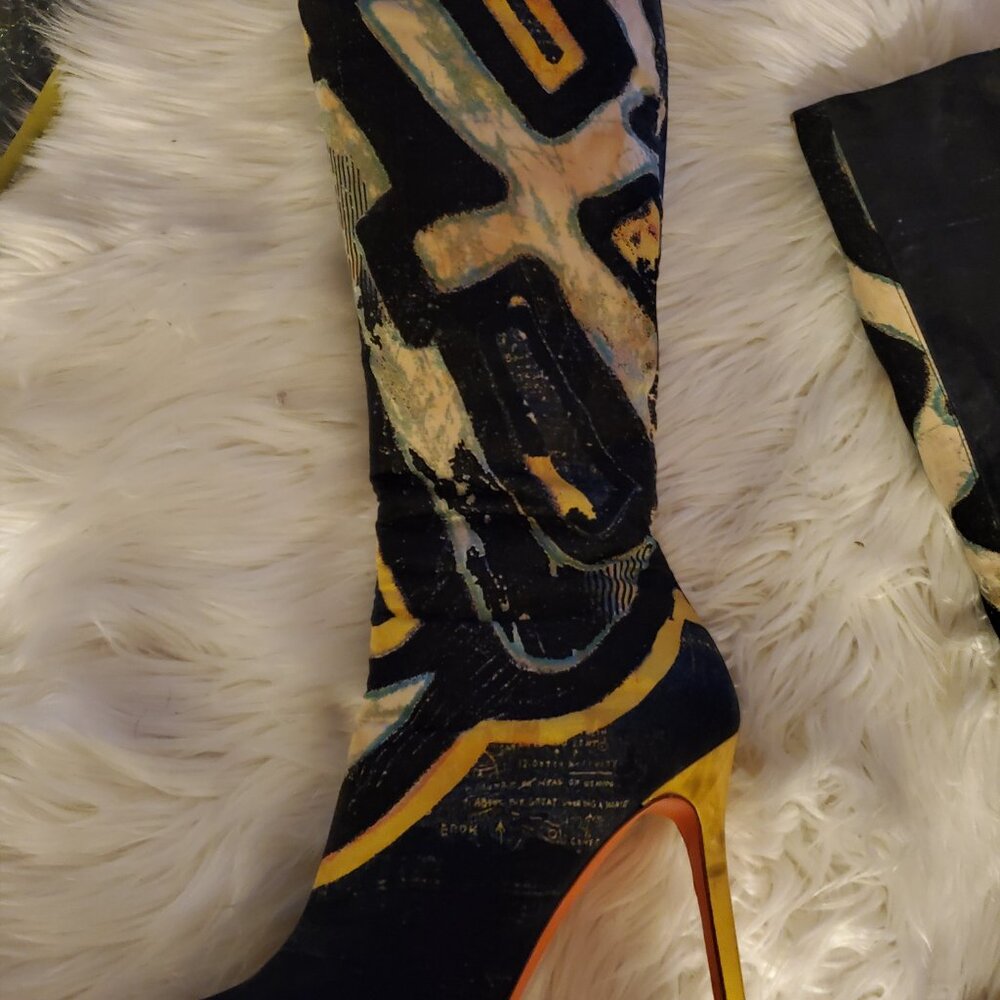 Roberto Cavalli  boots size 41 3818 0307L - Picture 4 of 9